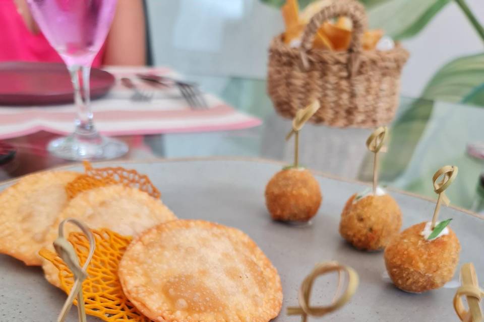 Opções deliciosas e crocantes