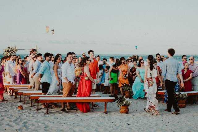 Cerimônia na Praia