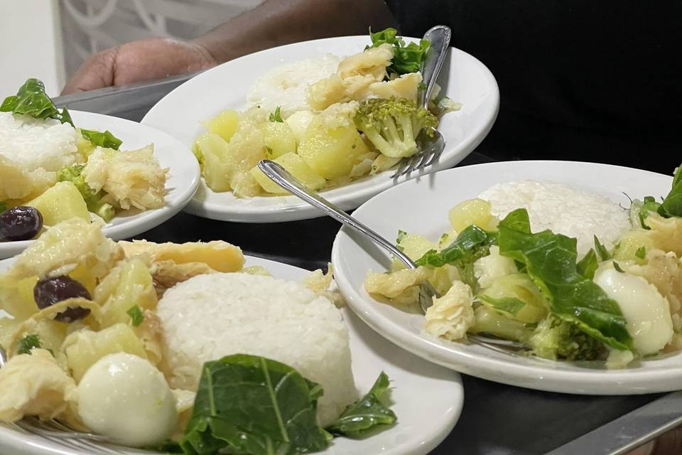 Salada de bacalhau