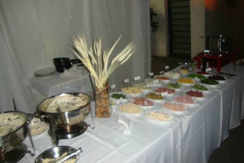 Mesa do buffet