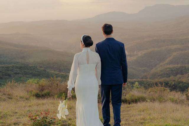 Casamento ao ar livre