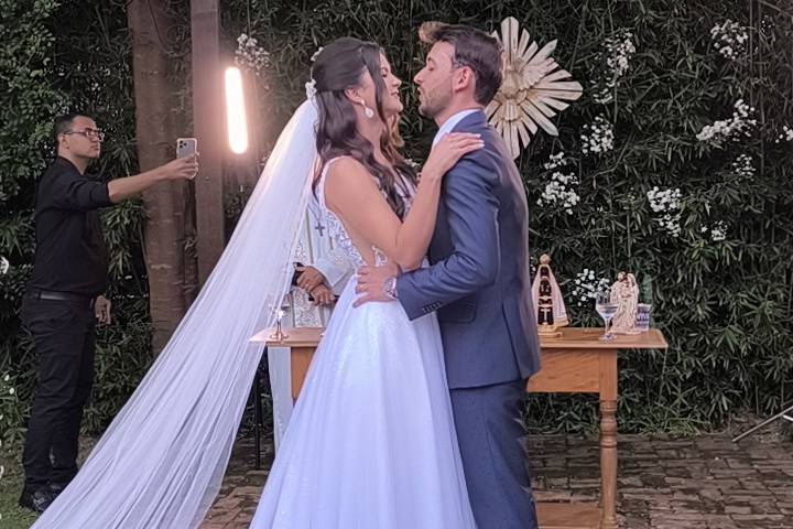O beijo começa no olhar