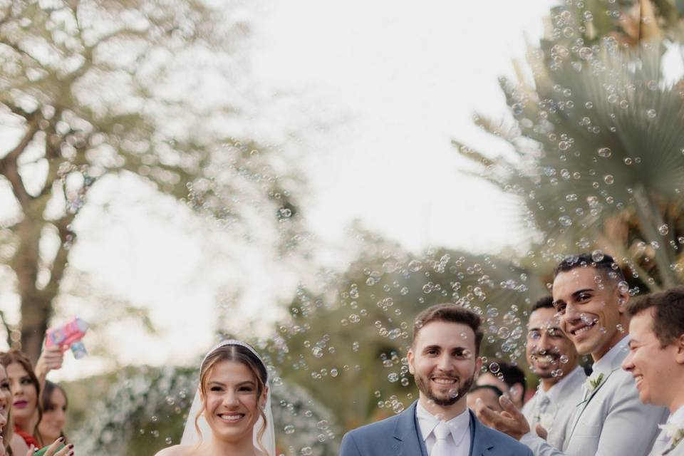 Enfim, casados!