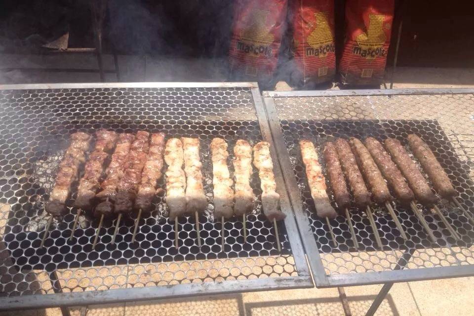 Churrasco do de espetinho