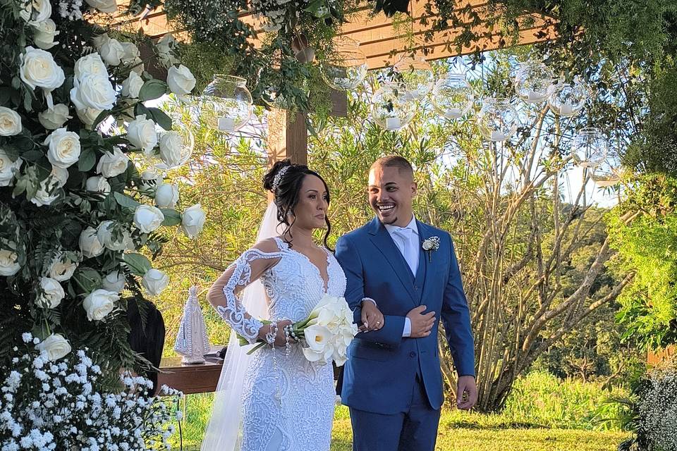Enfim, casados!