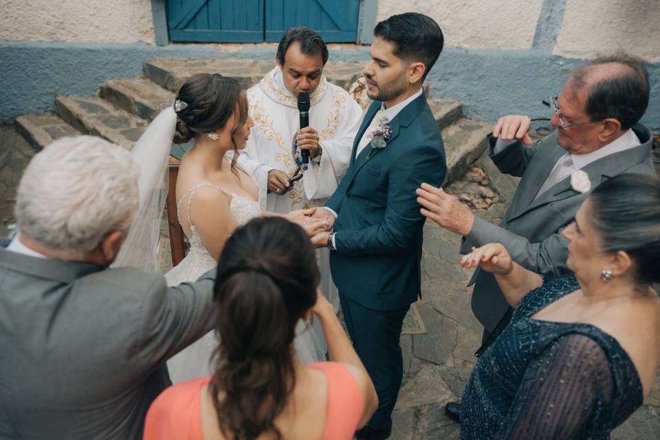 BENÇÃO COM OS PAIS
