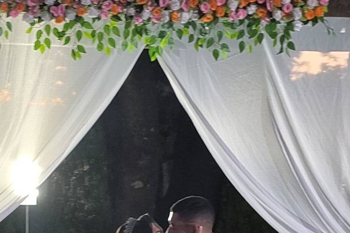Primeiro beijo de casados