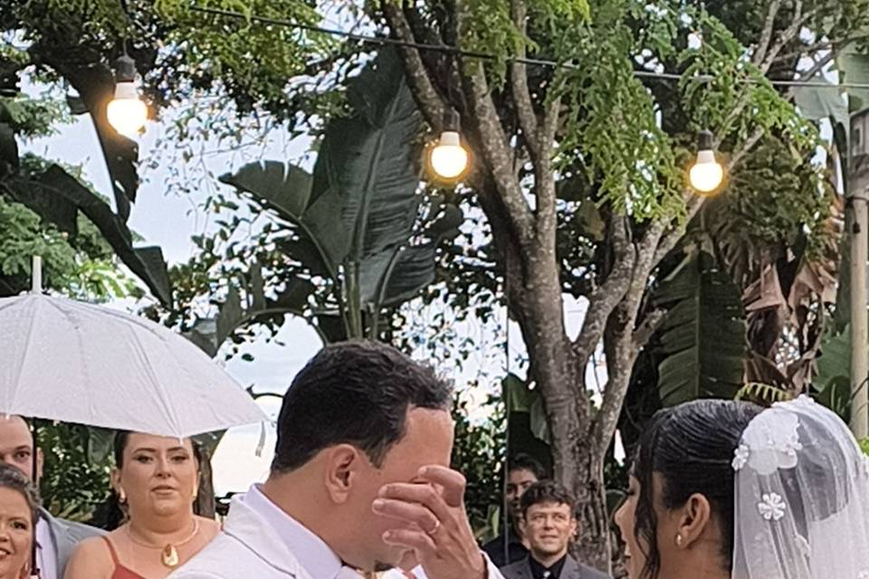 Casamento emocionante