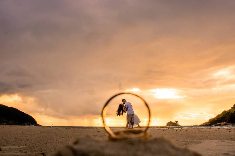 Ensaio Pré-Wedding na Praia