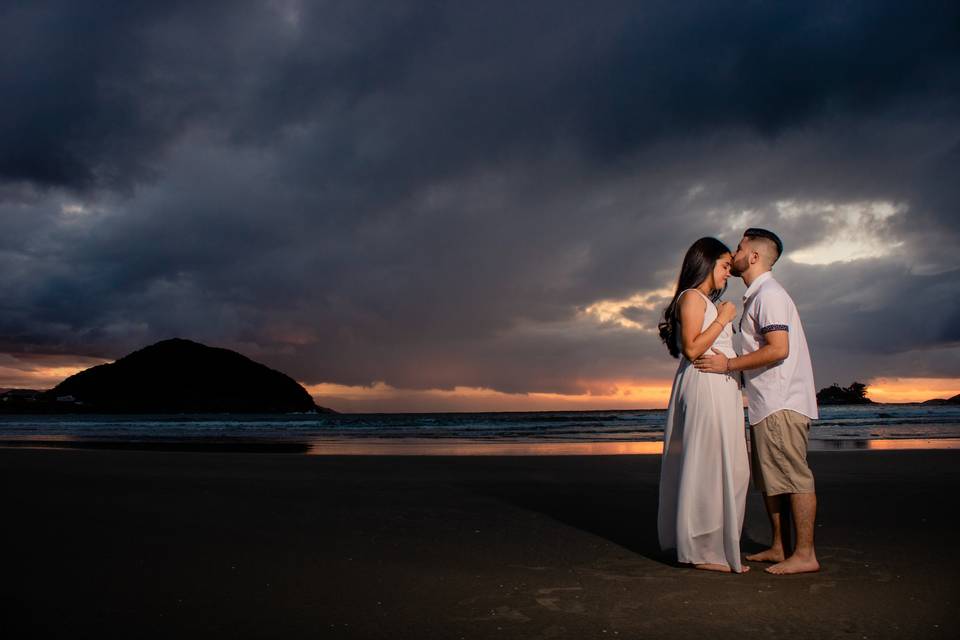 Ensaio Pré-Wedding na Praia