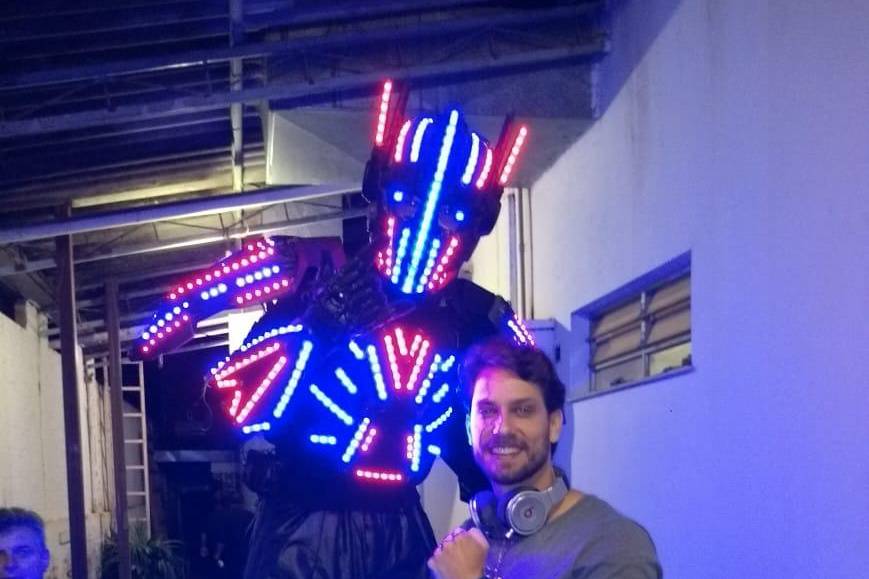 Optimus Robô de Led