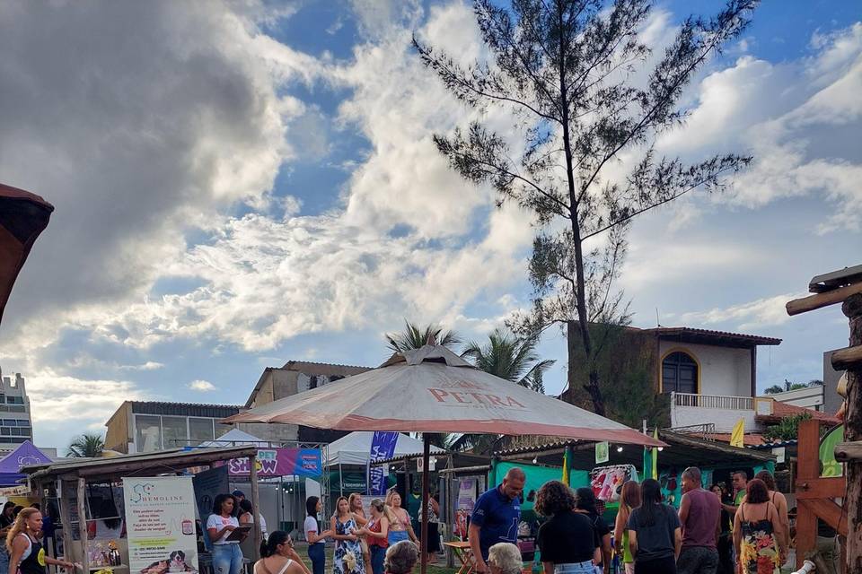 Feira que foi realizada