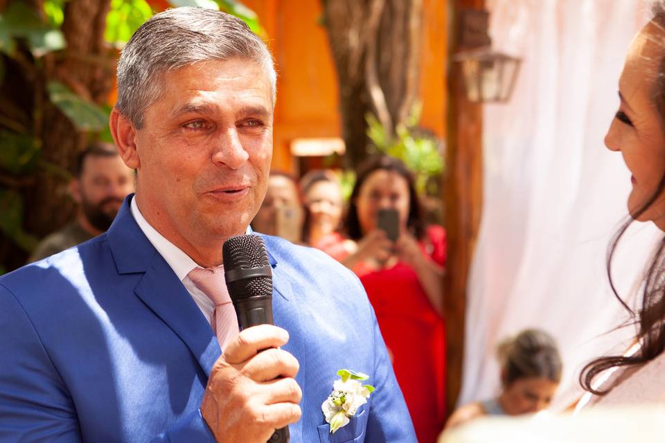 Com a pandemia os mini wedding