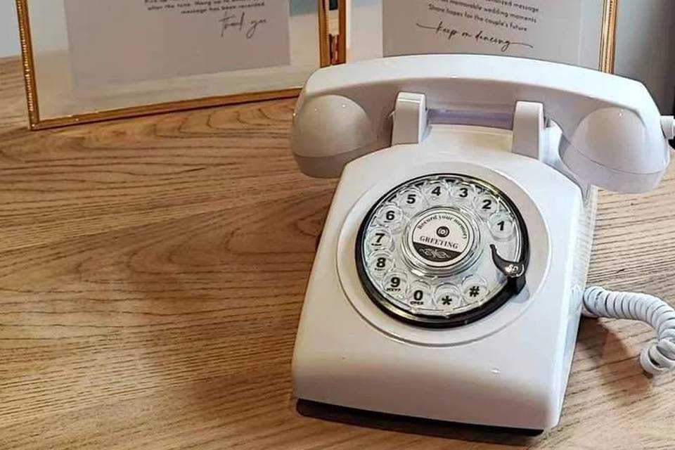 Telefone para gravar mensagem