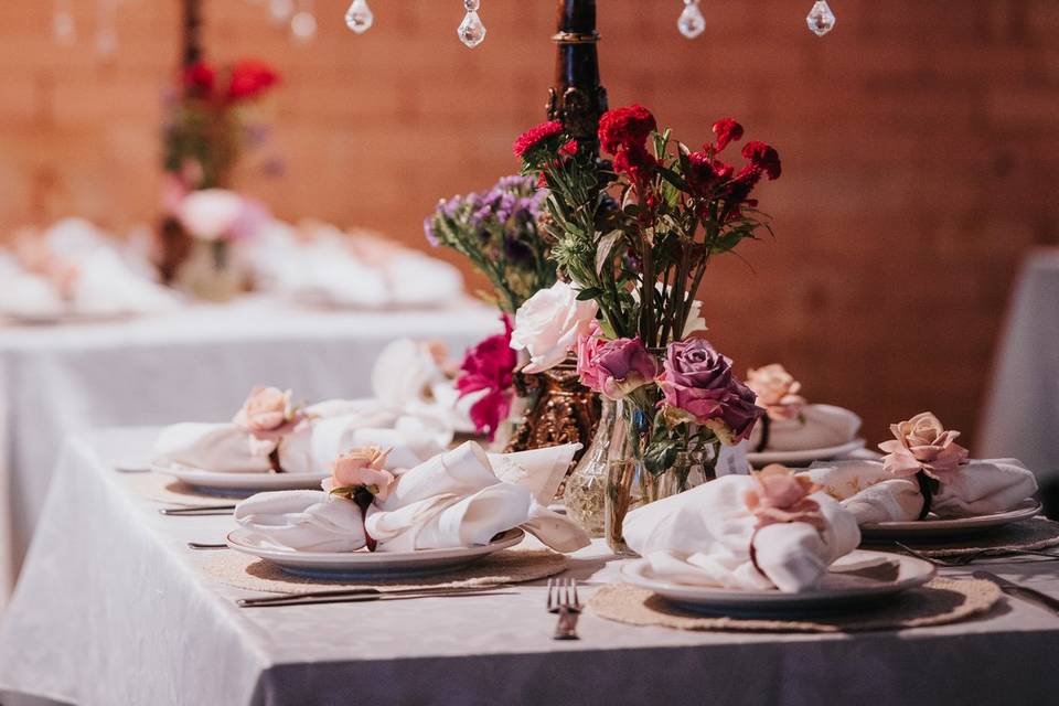 Mesa de convidados