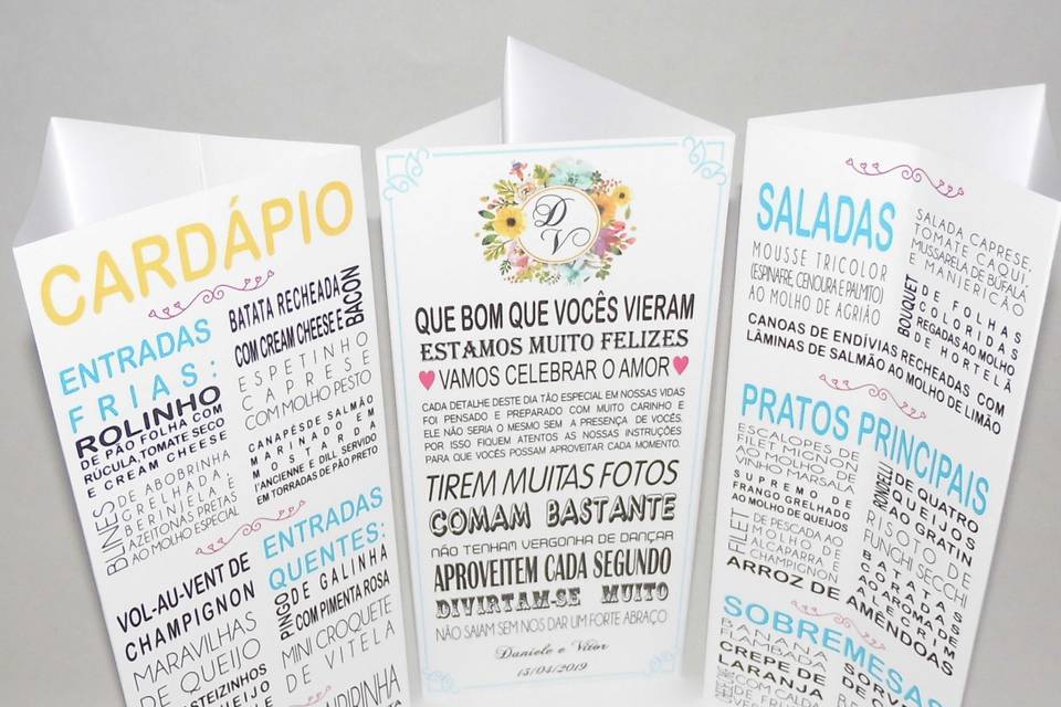 Menu personalizado