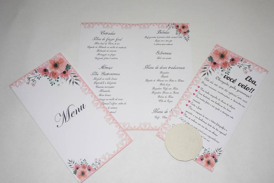 Menu personalizado