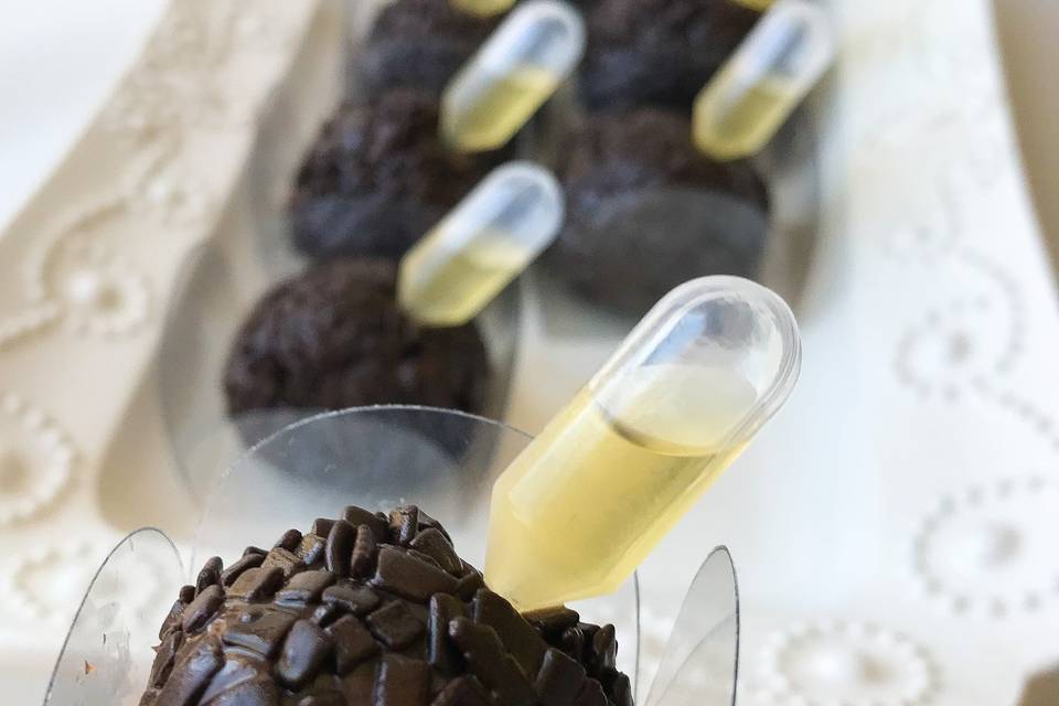 Brigadeiro meio amargo