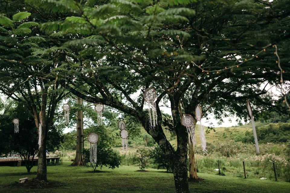 Decoração no Jardim