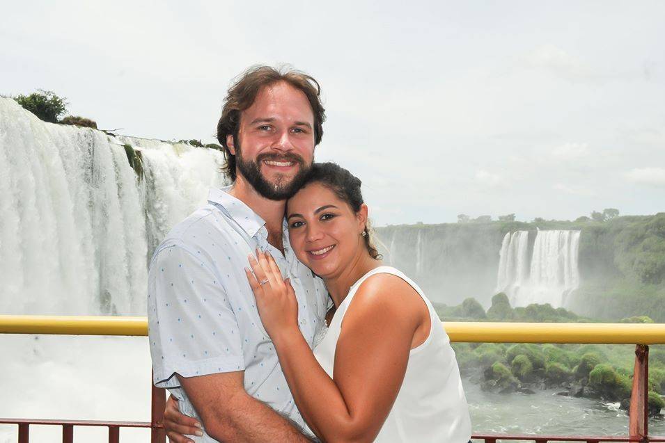 Pedido de casamento Cataratas