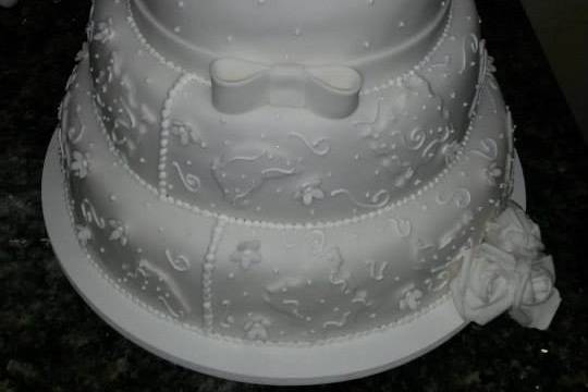 Bolo casamento Branco
