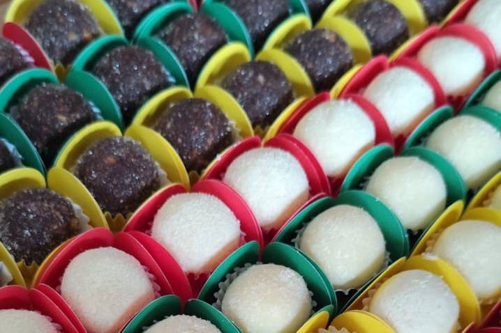 Doces variados