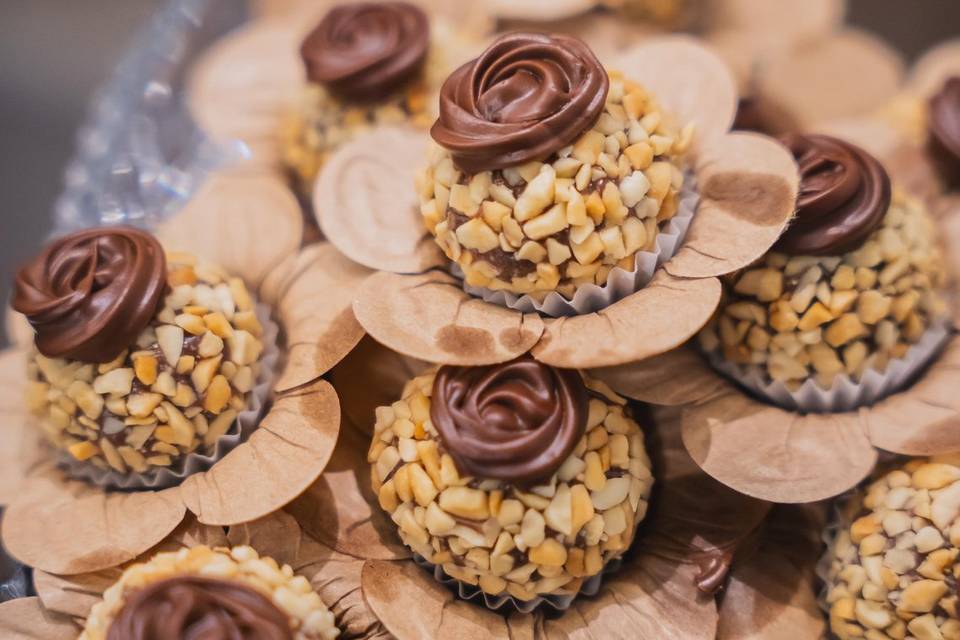 Brigadeiro ferrero rocher