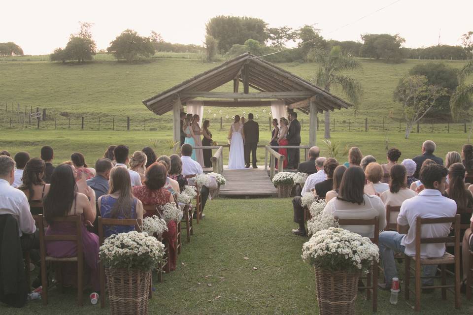 Casamento de dia é lindo