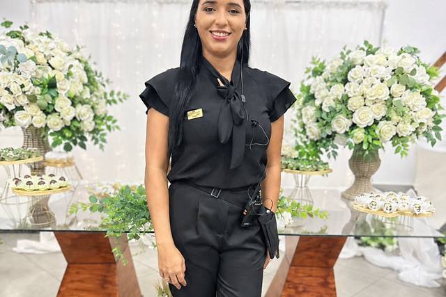 Luiza coordenadora da equipe
