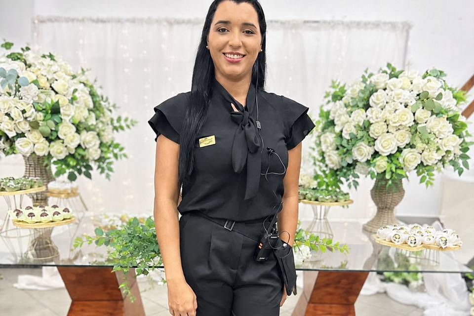 Luiza coordenadora da equipe