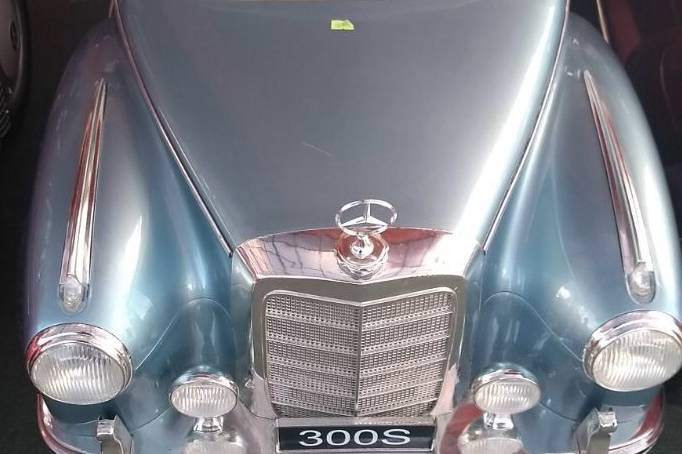 Simbolo Mercedes 300s Azul