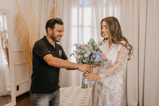 Entrega do buquê