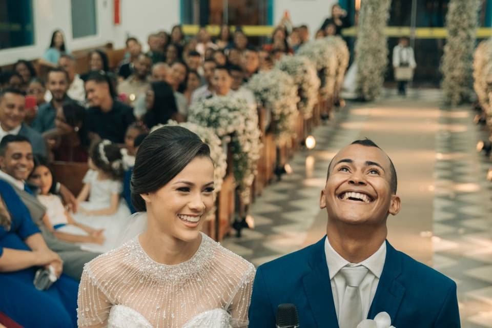 Cerimônia na igreja