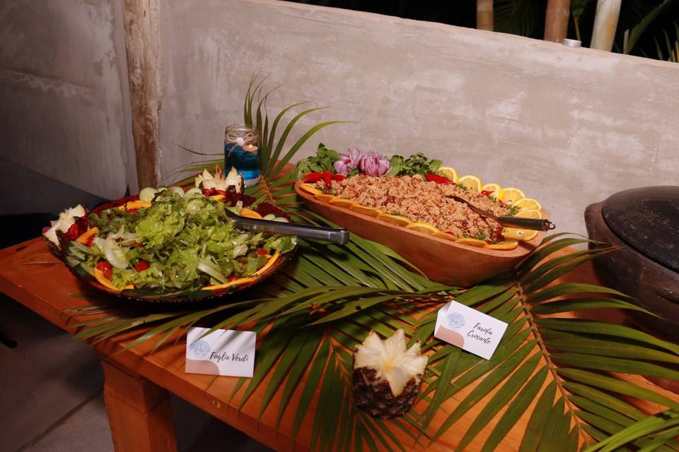 Mesa sustentação buffet