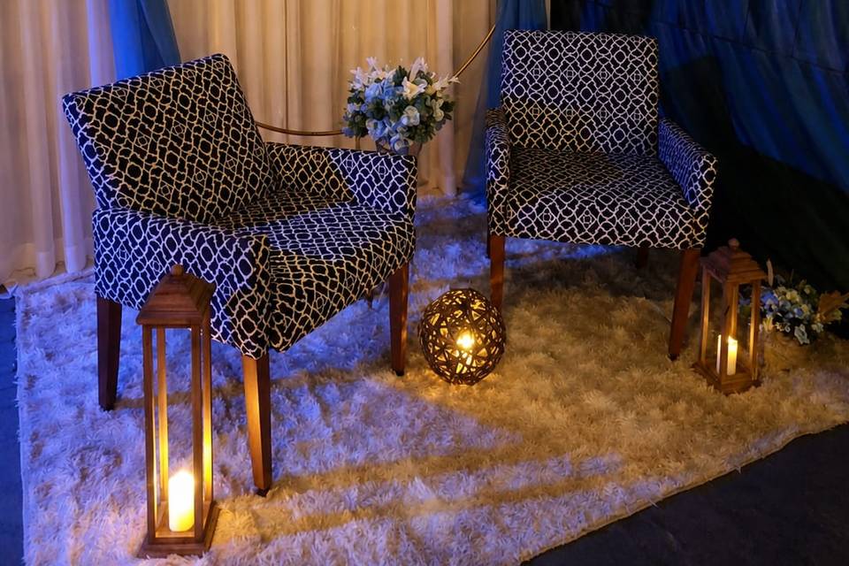 Decoração evento Itapoá