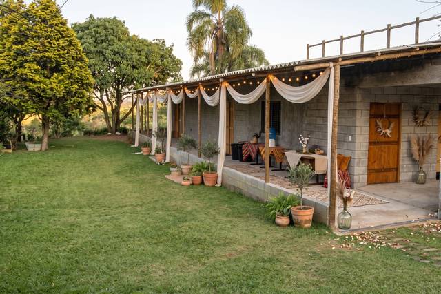 área externa sugestão decorada