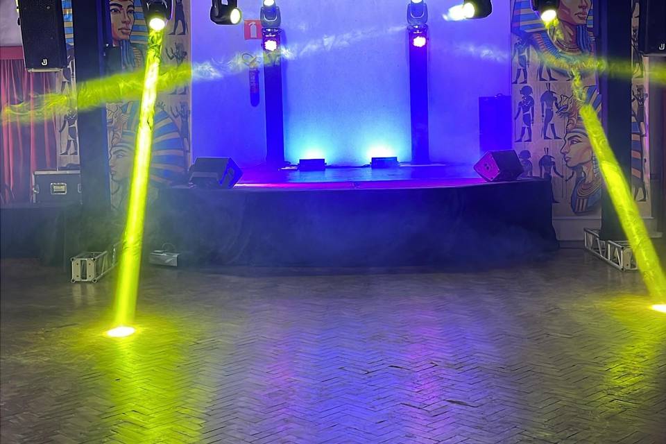 Estrutura Completa Som e Luz