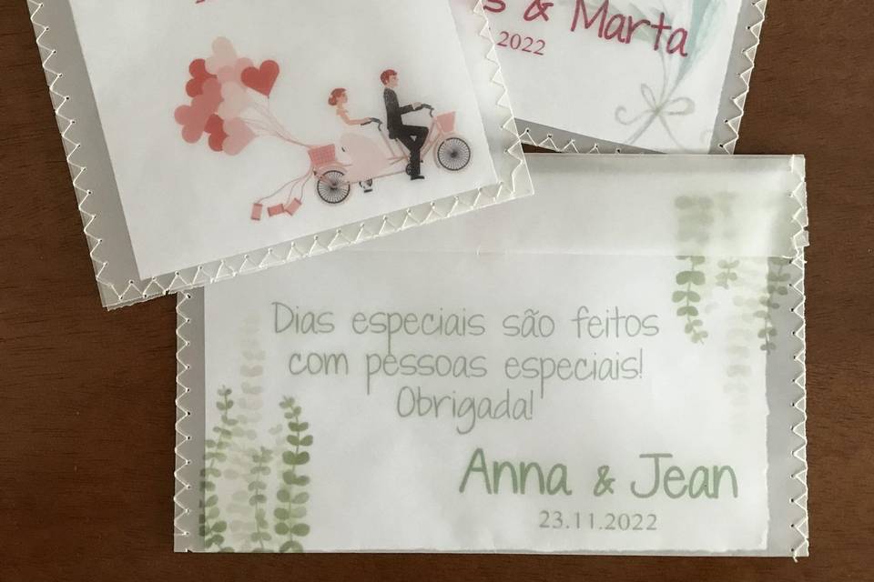 Embalagem personalizada