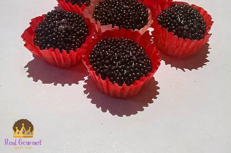 Brigadeiro gourmet.