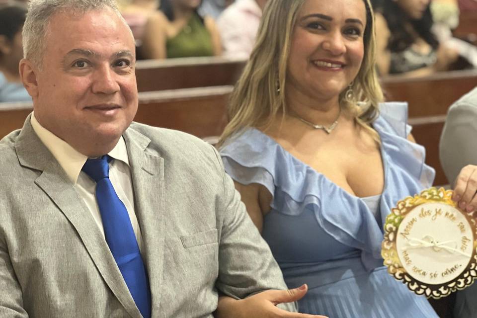 Momento da celebração.