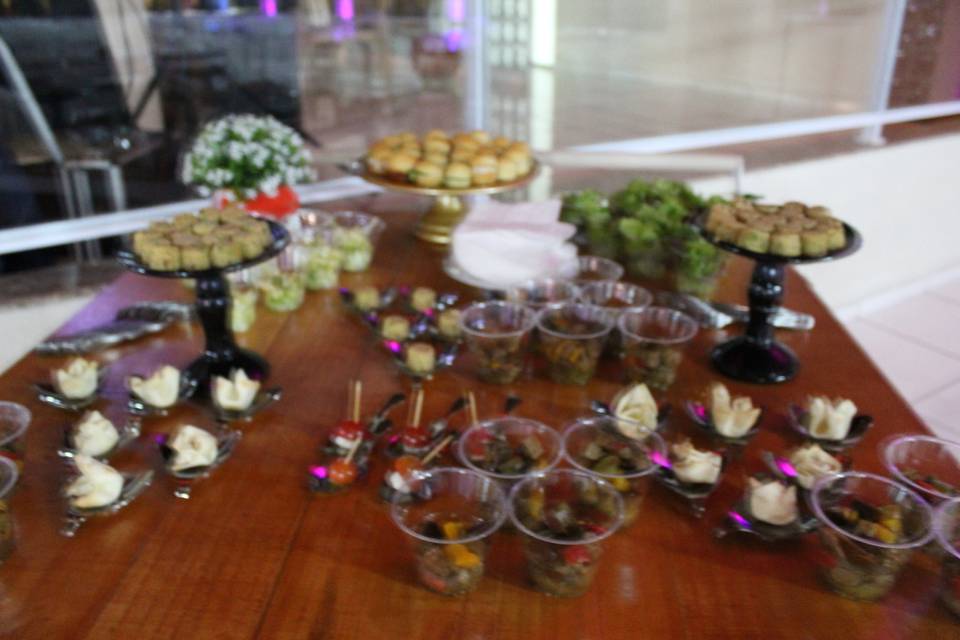 Ilha de canapés