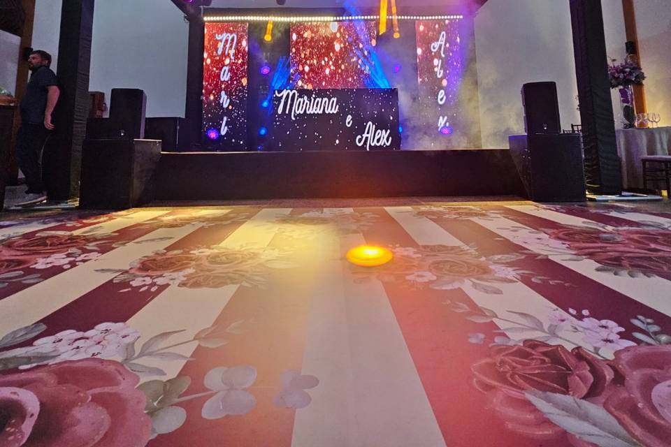 Estrutura de palco