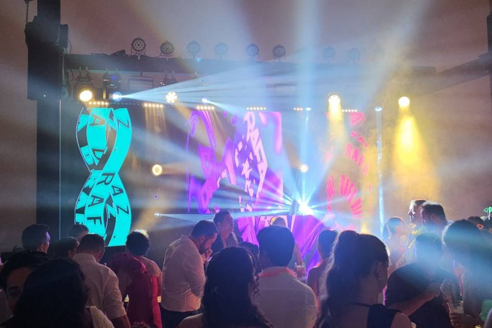 Estrutura de palco