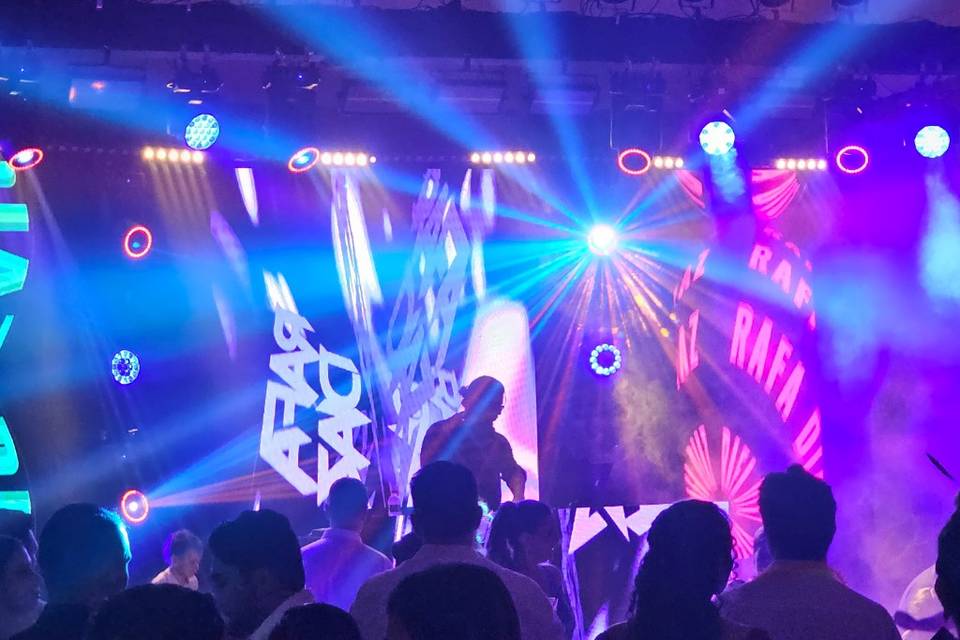 Estrutura de palco