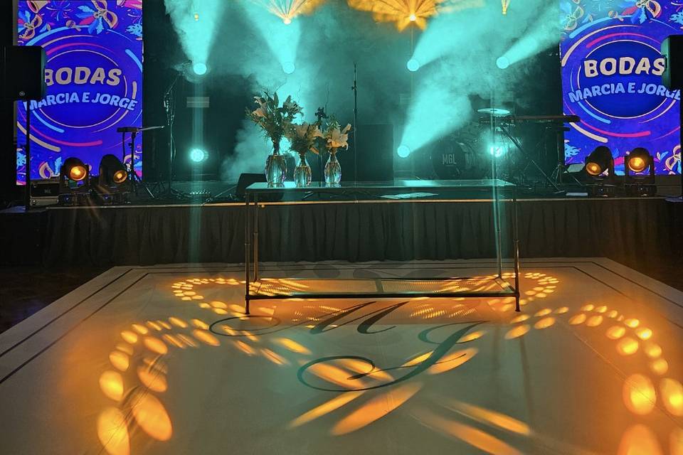 Estrutura de palco