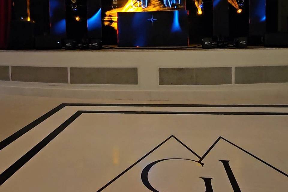 Estrutura de palco