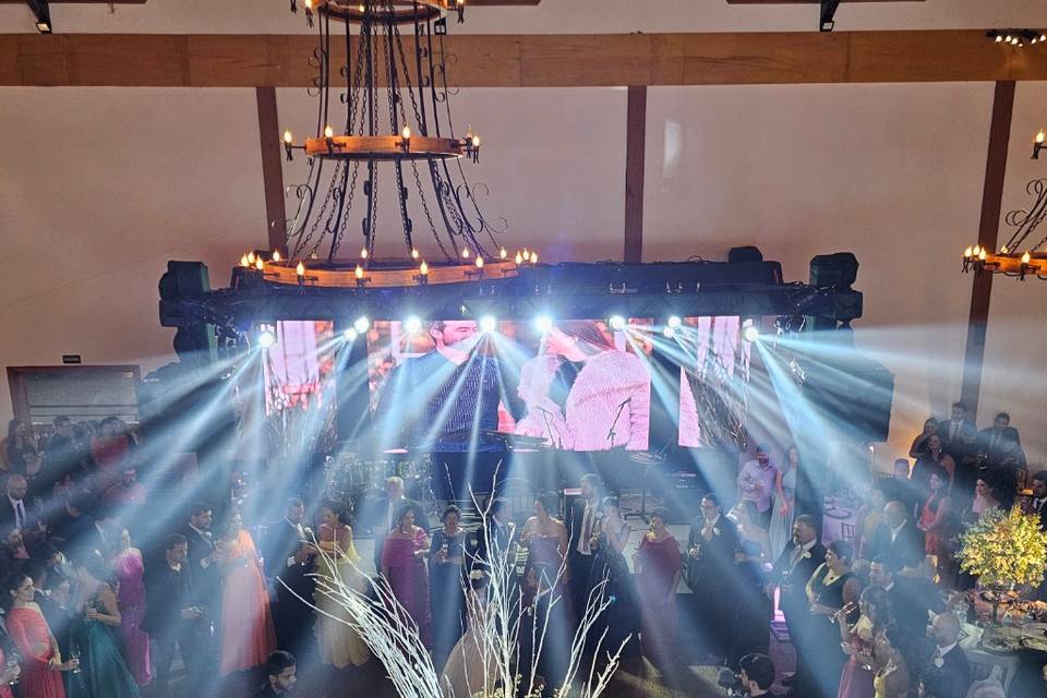 Estrutura de palco completa