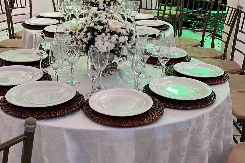 Mesa dos convidados