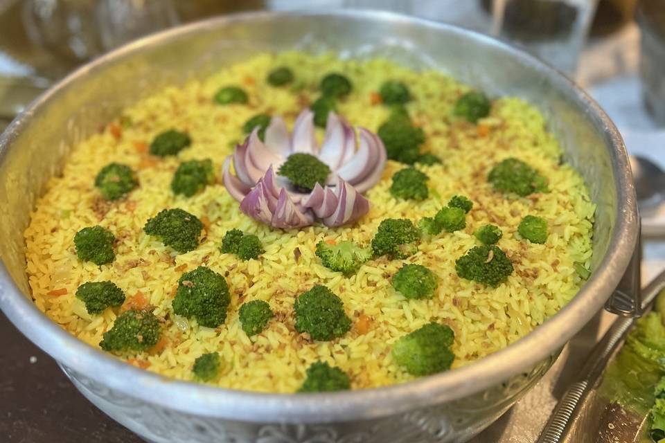 Arroz de brócolis