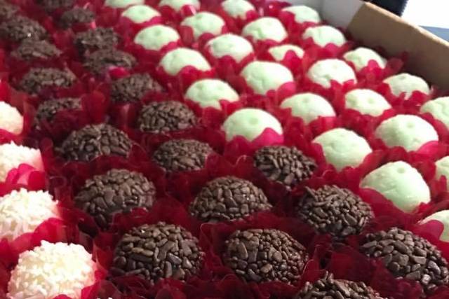 Brigadeiros gourmet.